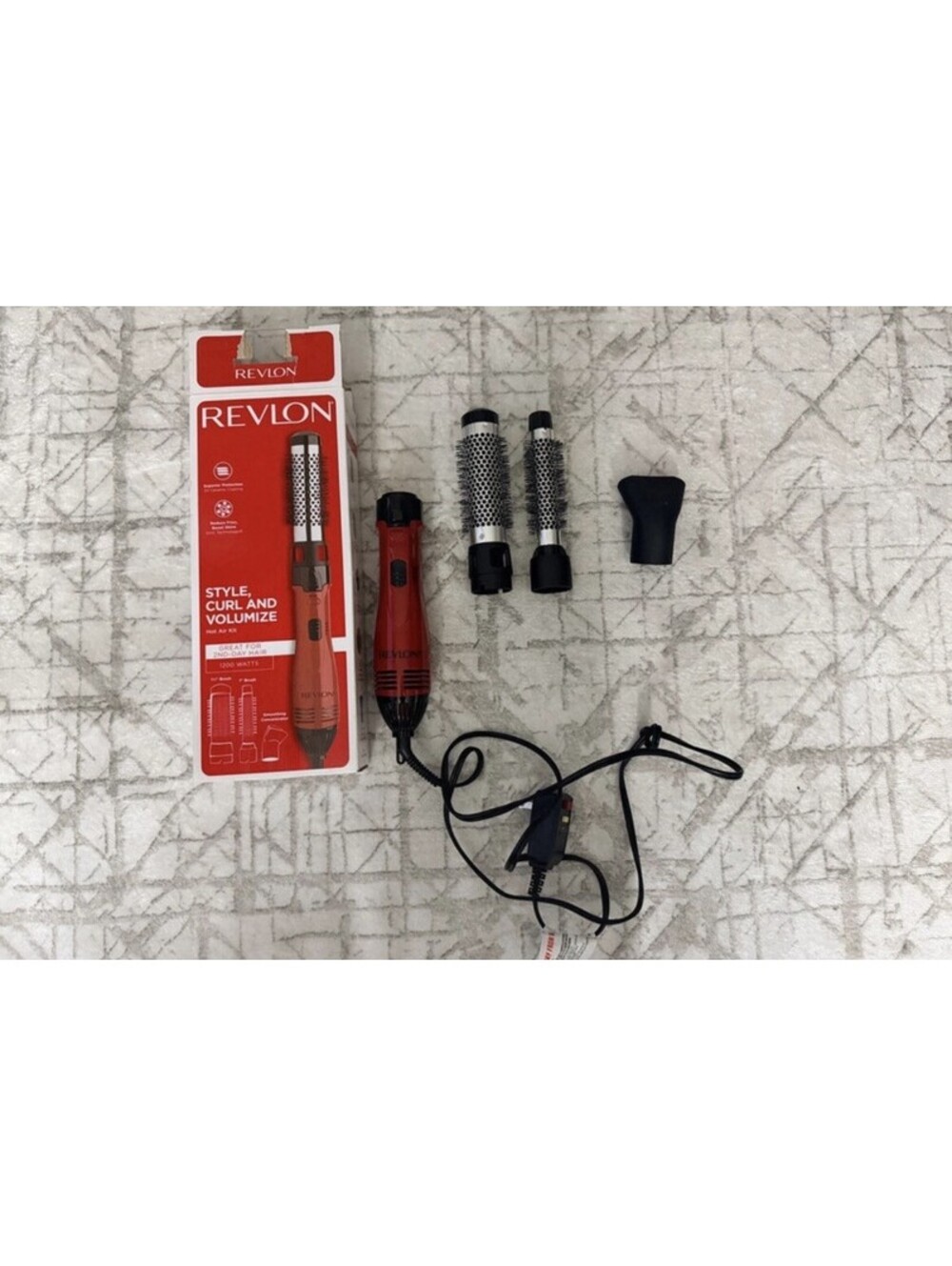 Revlon 1" & 1-1/2" Shine Enhancing For Soft Curls, Waves & Volume. See Details